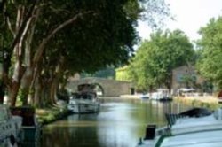 the Canal du Midi at Le Somail