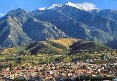 the incredible scenery surrounding Prades