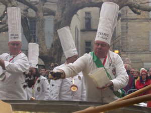 Truffles omelette Uzès