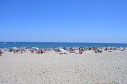 The beach at Agde