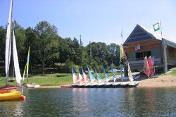 watersports at Lac de la Raviege