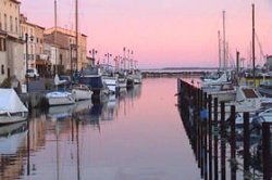 Sunset at Marseillan, Bassin de Thau Property, Languedoc Roussillon