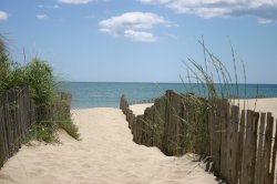 The wilder beach between Cap d'Agde and Sete